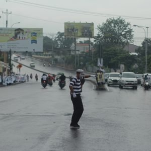 Aksi Pantomim Semarakkan Flashmob Akbar PKS Kota Semarang