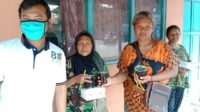 PKS Mijen Bagi Seratusan Paket Makan Gratis untuk Ojek