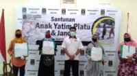 PKS Kota Semarang Santuni Belasan Janda dan Puluhan Anak Yatim Piatu