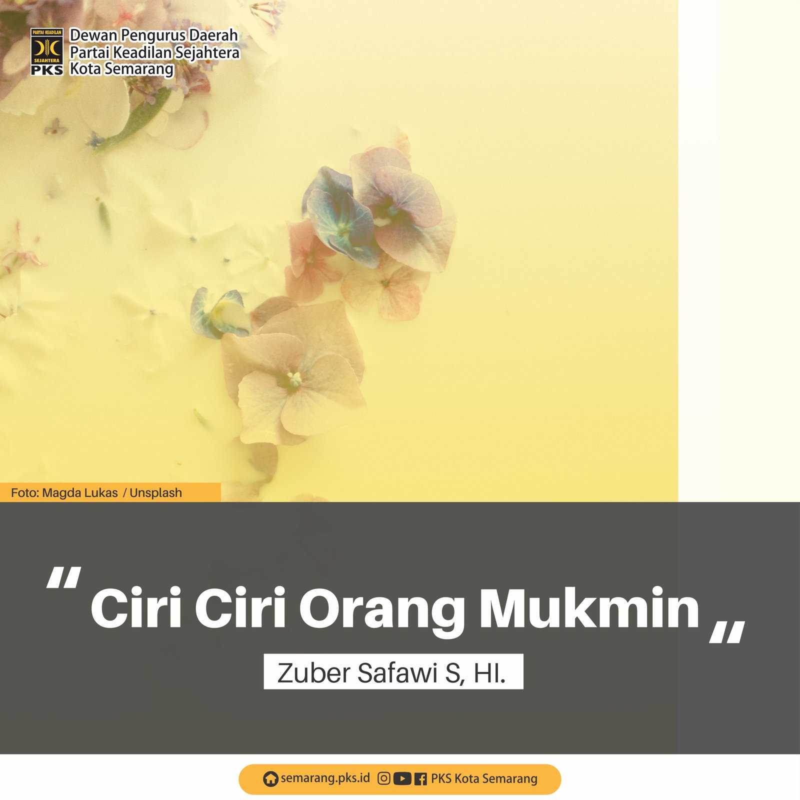 [ Taujih ] Ciri Ciri Orang Mukmin