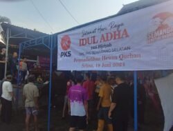 PKS Bagikan Ribuan Daging Kurban untuk Masyarakat Kota Semarang