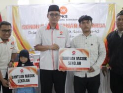 Tahun Ajaran Baru Dimulai, PKS Kota Semarang Hadir Ringankan Beban Pendidikan Keluarga